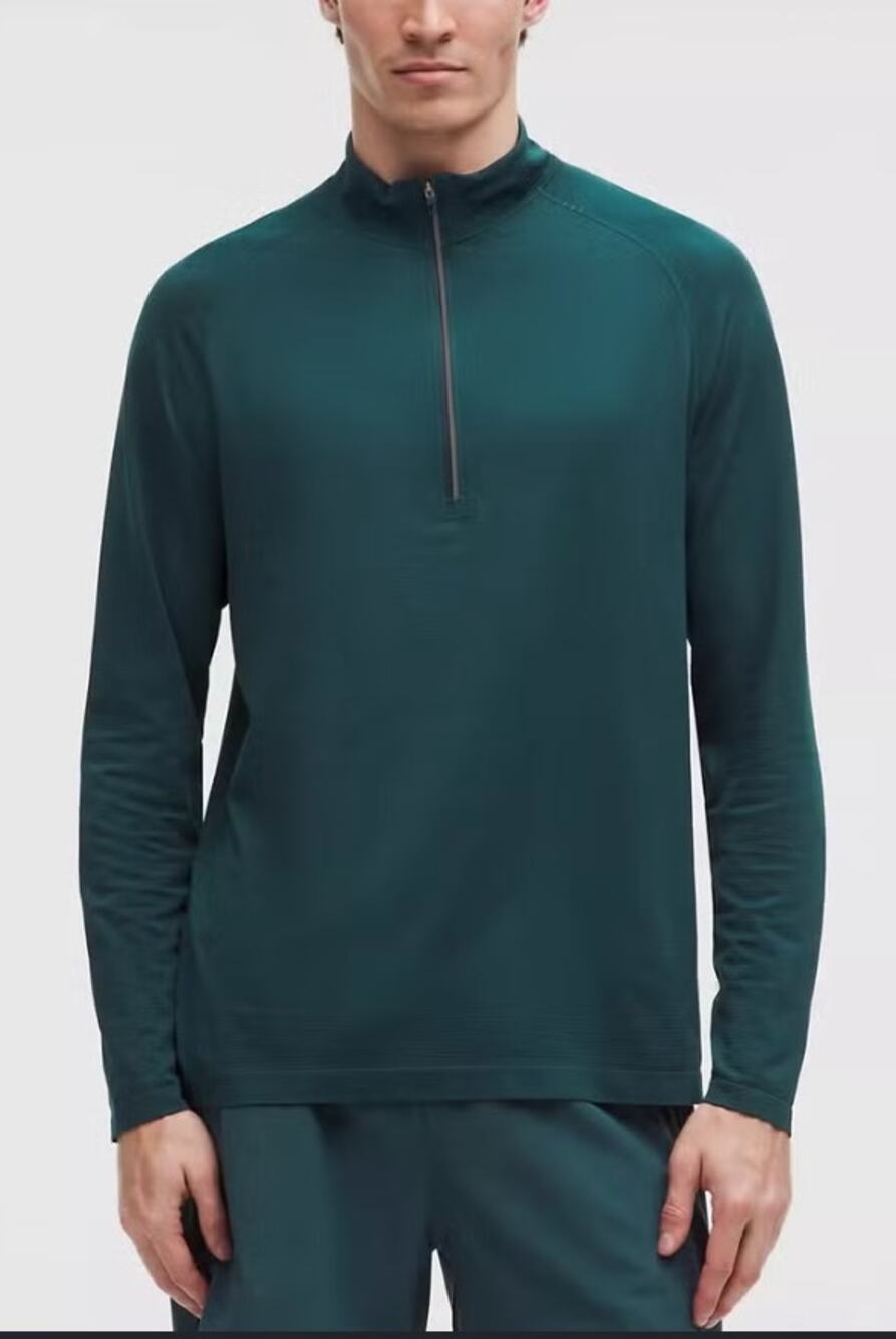 Lululemon Men's Soft Jersey Half Zip Large